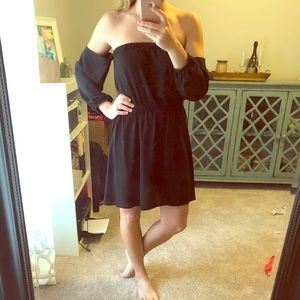 Off the shoulder dress